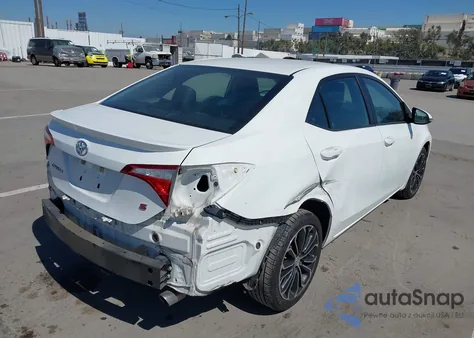 2014 Toyota Corolla S Plus из США, поврежденный, VIN 5YFBURHE9EP062544